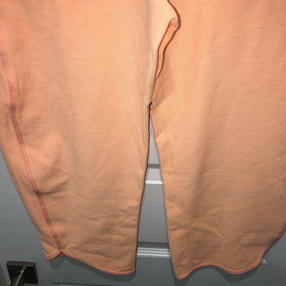 New Free People FP Movement Peach Timko Barrel Leg Pants sz S/Small - Picture 7 of 8